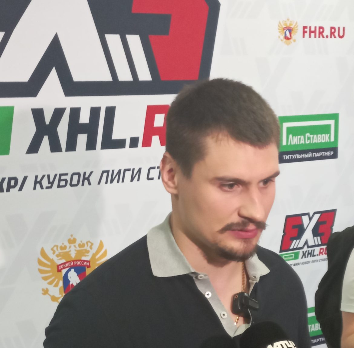 Российский защитник «Вашингтон Кэпиталз» Дмитрий Орлов принял участие в открытие нового турнира ФХР