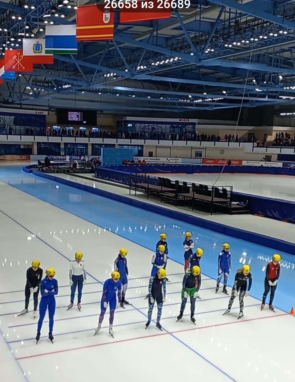 Конькобежка Елизавета Агафошина стала победительницей масс - старта на Спартакиаде в Челябинске
