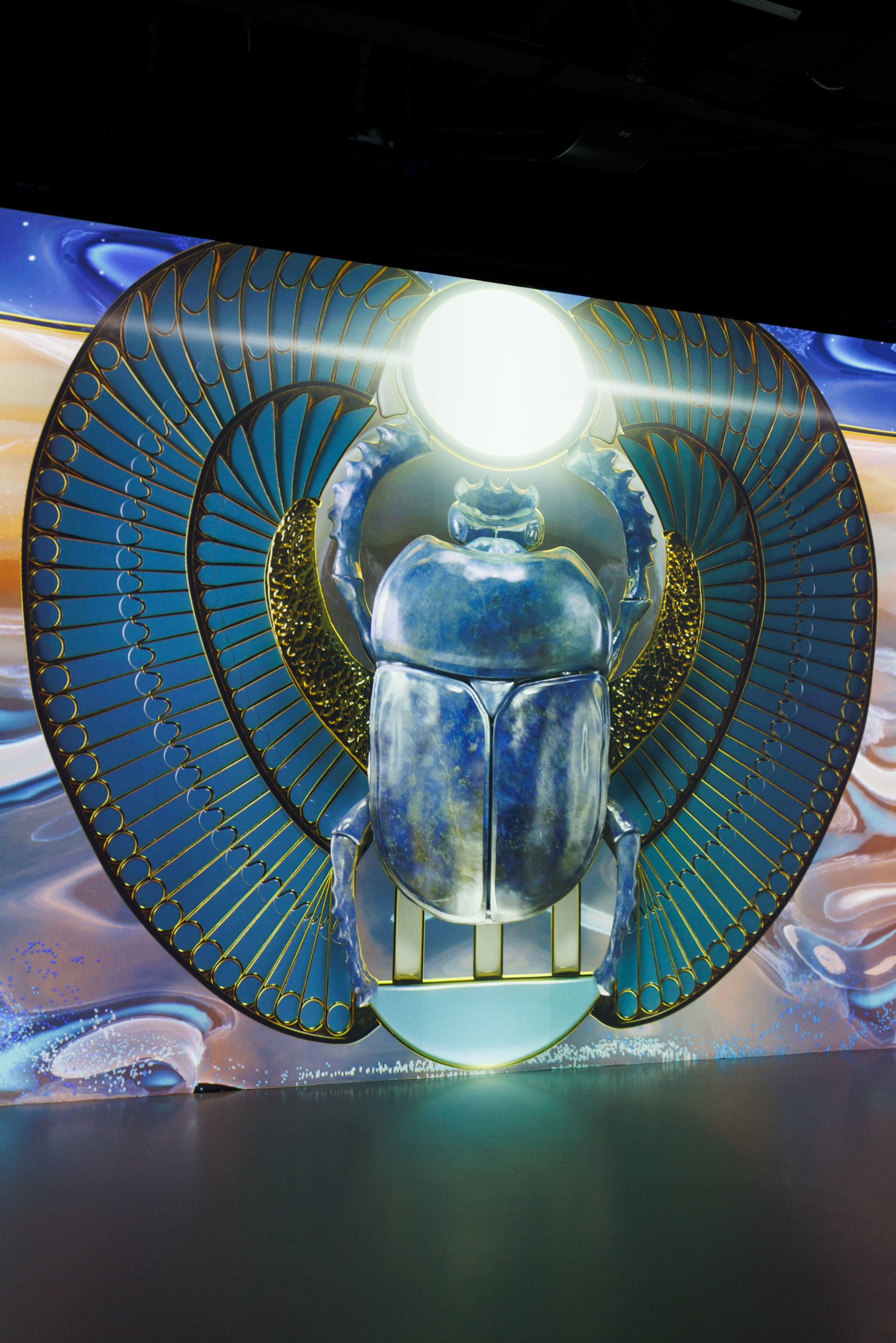 Световое шоу «Тутанхамон» в Luminar на ВДНХ